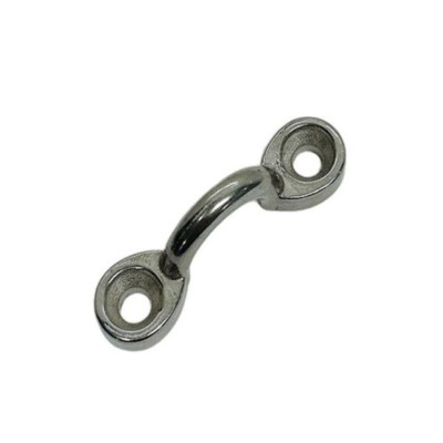 3/16'' HD Stainless Steel T316 Boat Pad Eye Tie Down Kayak Deck Loops Eye Straps