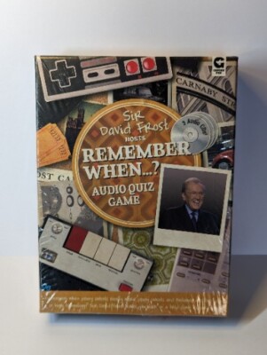 Erinnern Sie sich wann...? - Das Audio-Quiz-Spiel gehostet von Sir David Frost