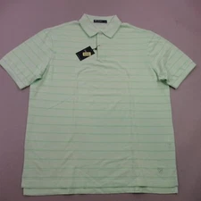 Cremieux Shirt Mens Large Short Sleeve Lightweight Rugby Stripes Classics
