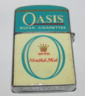 Vintage Oasis Menthol Mist Cigarettes Butane Gas Fuel Lighter Royalite Japan — photo 4