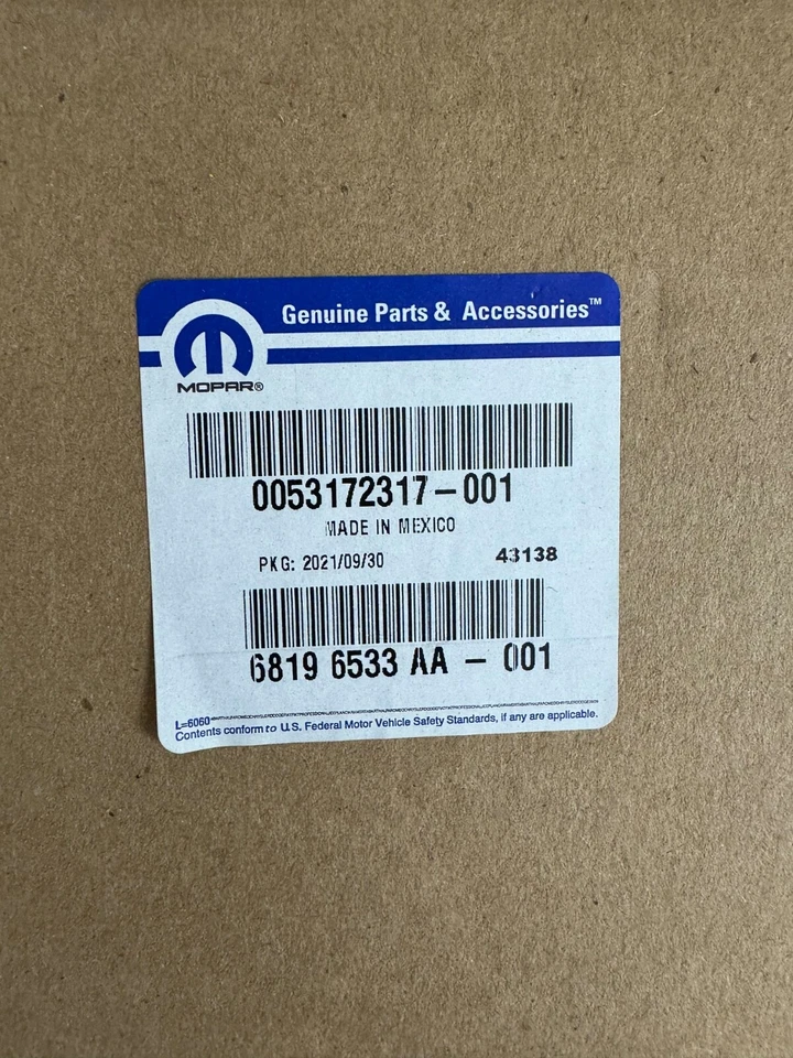 2013-2018 Dodge Ram 2500 3500 Front Bumper Air Dam Mopar New OEM 68196533AA Foto 4 de 4