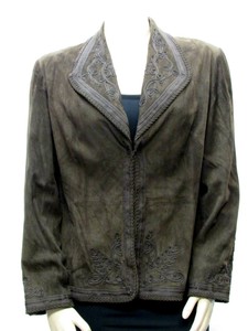 anne klein suede jacket