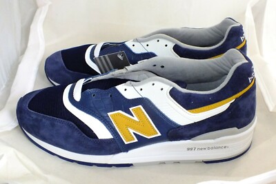 New Balance ☆ made in USA M997PAN ネイビー×マスタード Size 11 - New Balance 997 Made in USA Navy Mustard for sale