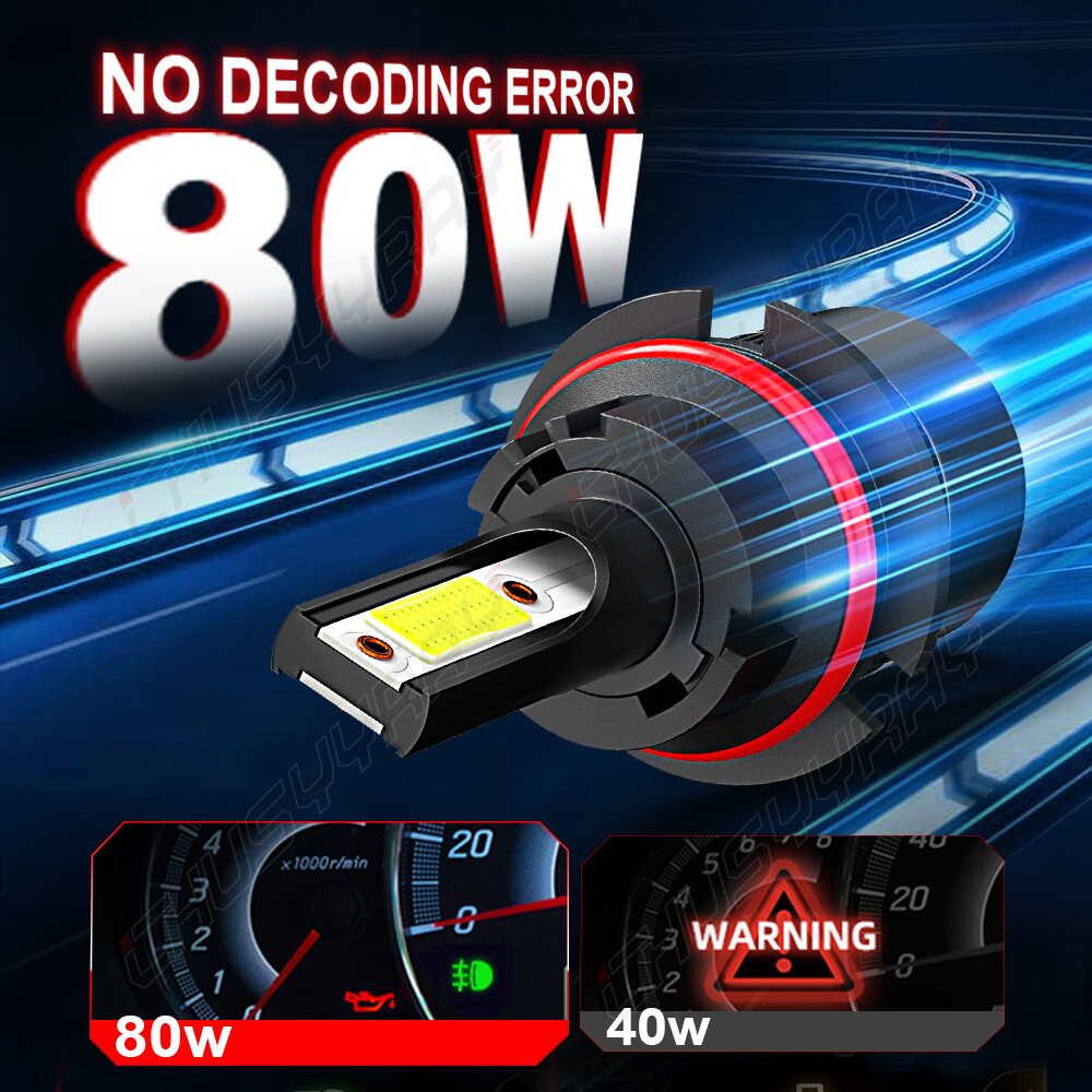 For Mazda B2300 1995 1996 1997 LED Headlights + Fog Light Bulbs