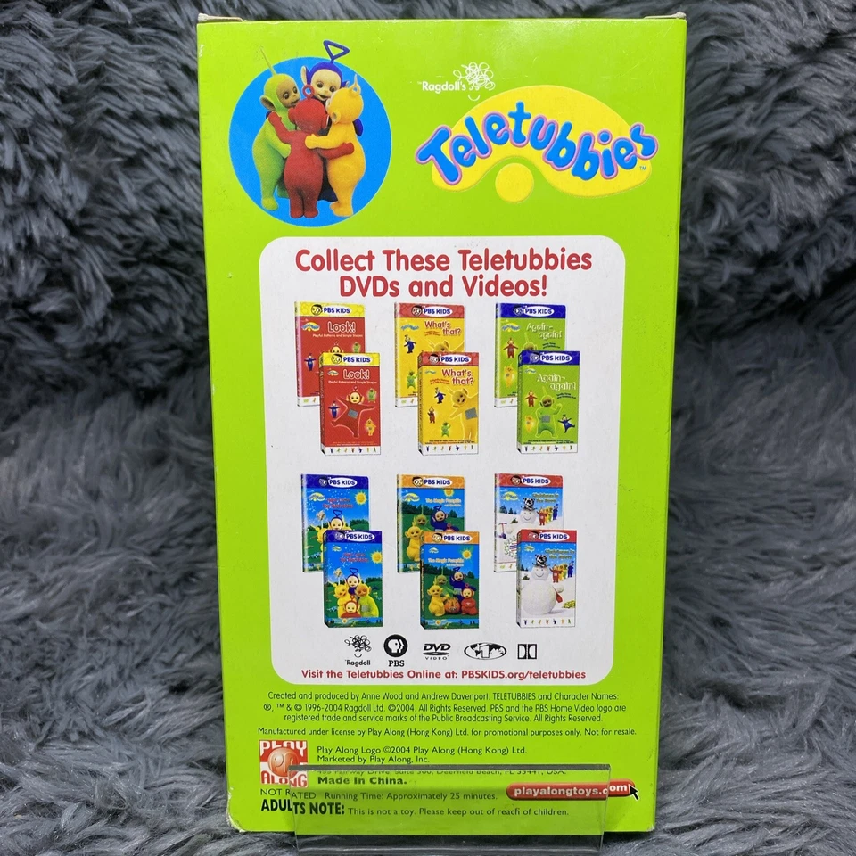 Teletubbies It’s Time to Run Around VHS Tape 2004 Bonus Episode Video Ragdoll - Image 4 of 4