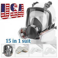 6800 Gas Mask Full Face Respirаtor Reusable Gas Cover Organic Vapor Mask