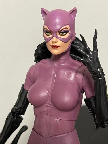 Figura de acción Mcfarlane tallada cabeza de gato Knightfall pintada 1/12 - Imagen 6 de 10