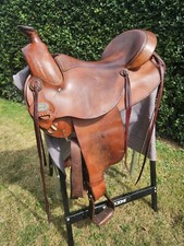 Westernsattel Deuber Partner 1031 03 16 Roundskirt GEBRAUCHT