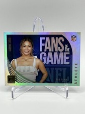 Chloe Kim 2018 Panini Donruss Fans Of The Game Holo #/100 Card #FG-CK Olympian