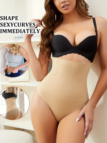 Tanga Faja Panty Calzon Invisible Reductora Tipo Colombina Tanga Control Abdomen - Imagen 8 de 21