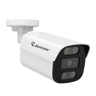 8MP PoE Outdoor Surveillance Security IP66 Add On Camera Audio 4K Compatible