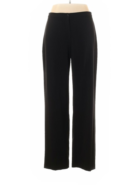 Dress Barn Women Black Casual Pants 14 Tall For Sale Online
