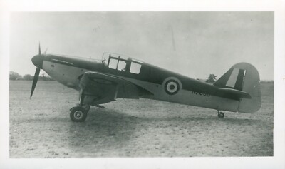 1940s airplane by Aeroplane Photo Supply # 3730 Miles M. 24 Master Fighter - RAF
