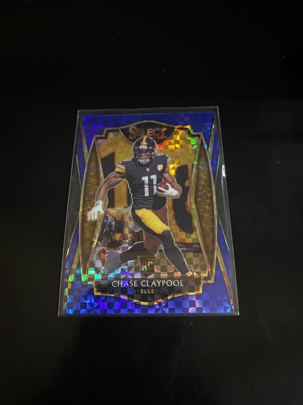 Chase Claypool 2020 Select Premier Blue Prizm /149 RC Steelers 170