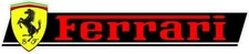 #P205 11.5" Ferrari Vintage Racing Badge Vintage Decal Sticker LAMINATED
