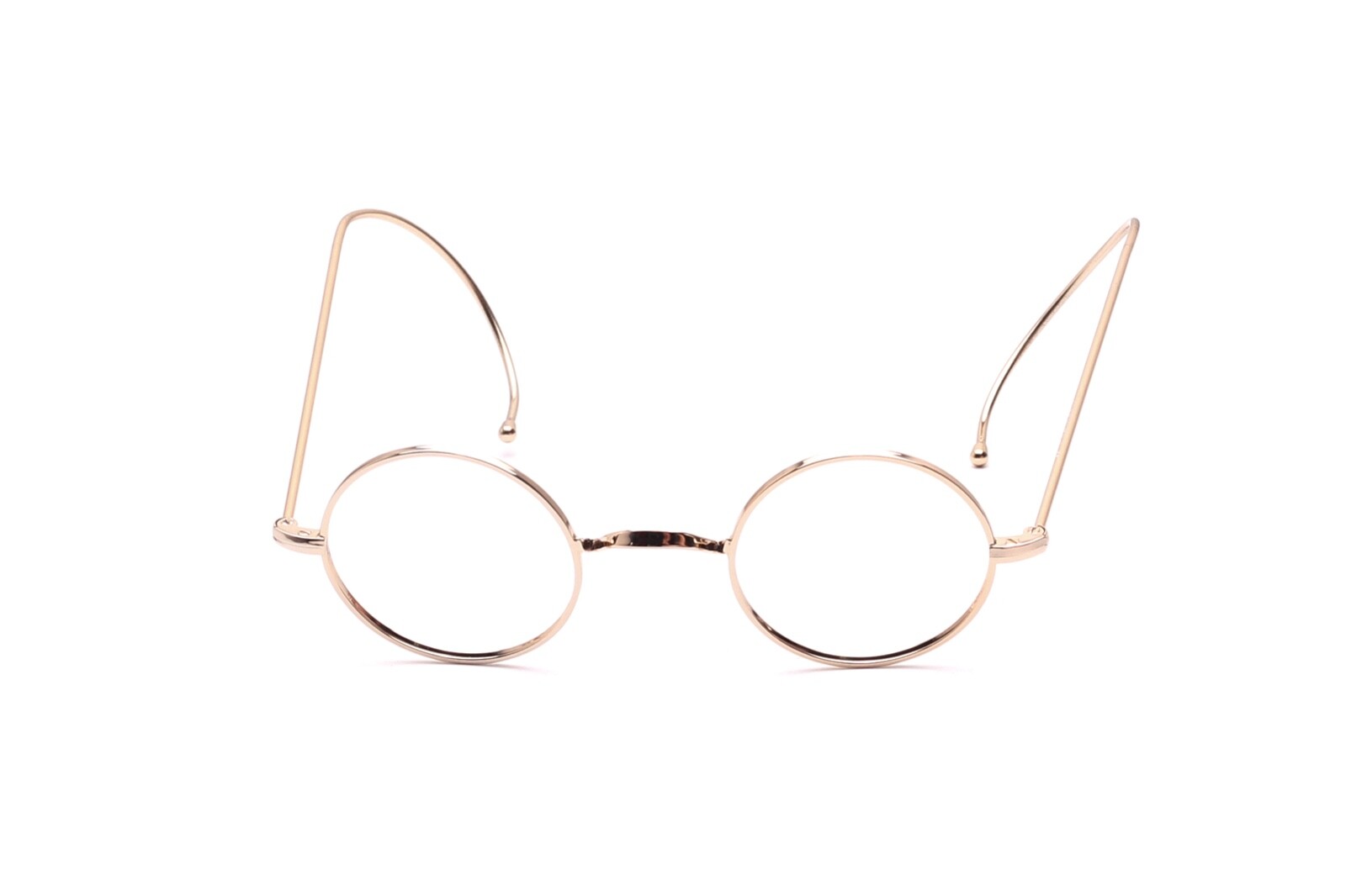 Накладки Brille Fassung rund Metall Gold Sportbügel ohne, мод 1700, длина 36 мм, длина 48 мм