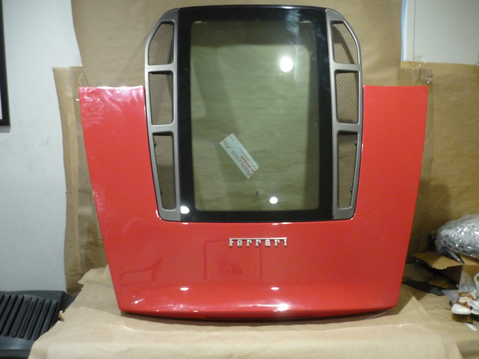 Ferrari 430 Spider-  Rear Engine Lid/Deck Lid - P/N 68413111