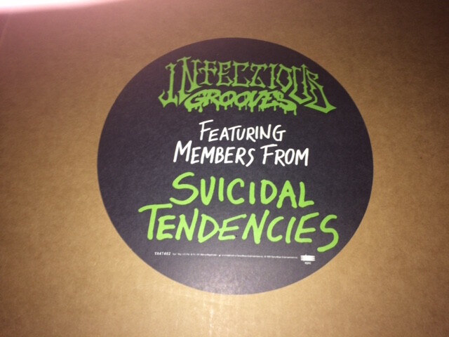 Infectious Grooves Suicidal Tendencies Poster Flat Round 1991