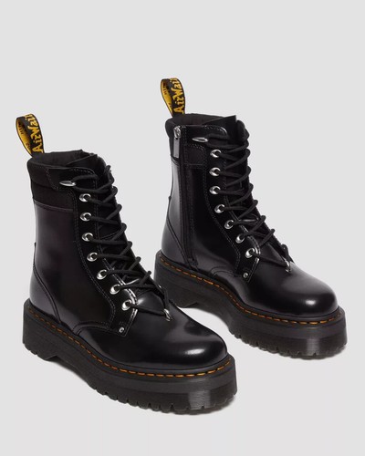 DR. MARTENS JADON II BOOT HARDWARE BUTTERO LEATHER PLATFORMS - Picture 6 of 7