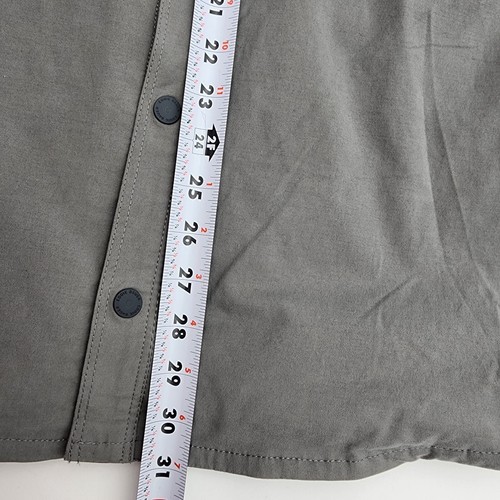 Eddie Bauer Men's XL Gray Button Soft Shell Jacket Fleece Lined New READ - Picture 10 of 13