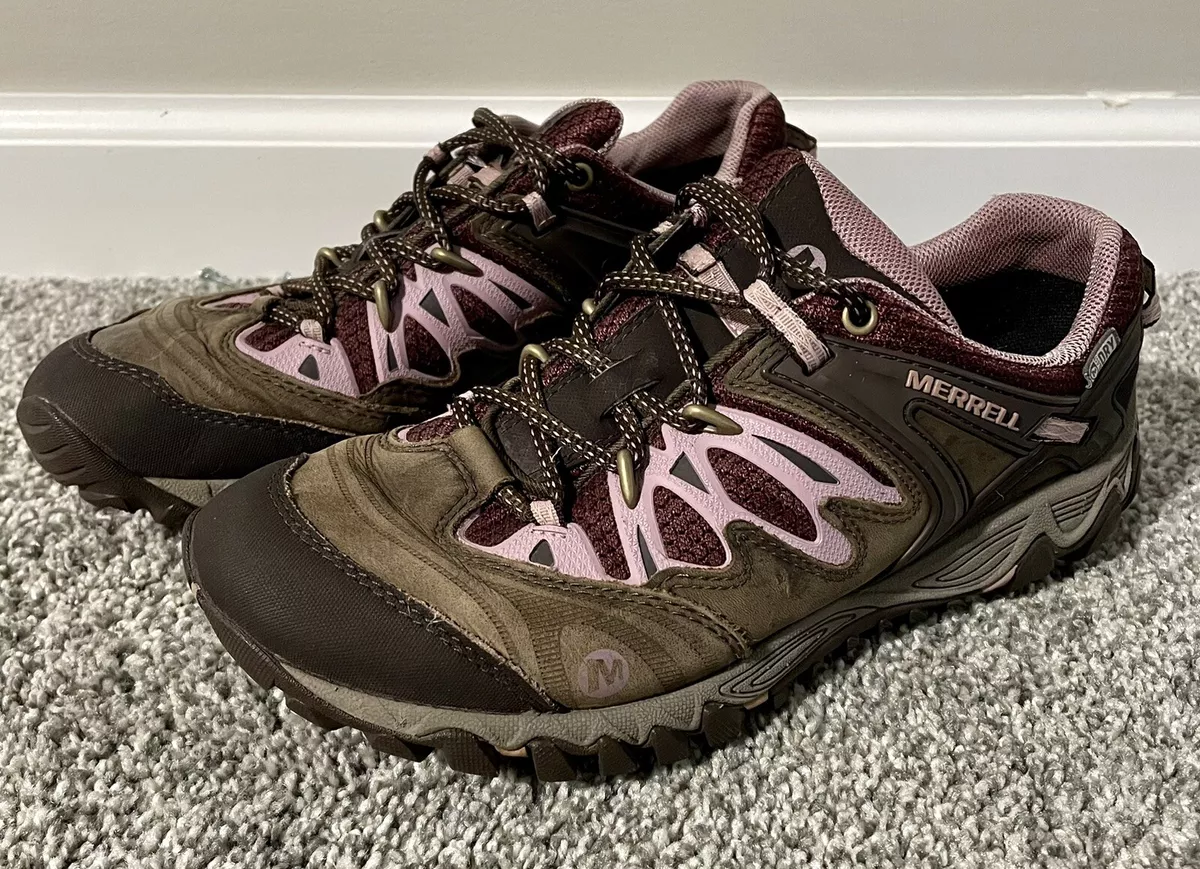 Merrell All Out Blaze Unifly Black Blush J24614 women&#039;s hiking shoes 10 | eBay