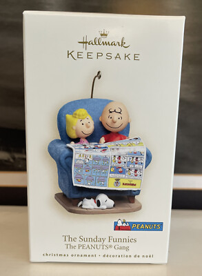 Hallmark The Sunday Funnies チャーリーブラウン Hallmark Keepsake Ornament The Sunday Funnies Peanuts