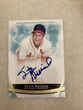 2011 Tier One #TT-SM Cardinals STAN MUSIAL Top Tier AUTOGRAPH Auto HOF 39/99