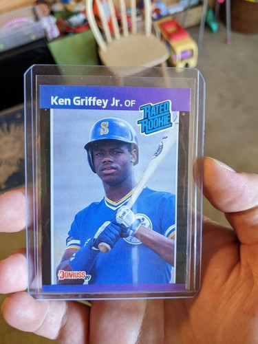 📈Ken Griffey Jr. Rated Rookie 1989 Donruss Major error card! | eBay