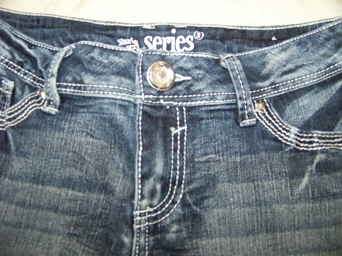 Series 31 Short & Sexy Embellished Jean Shorts - Lizzy - Jrs. 3 View 3