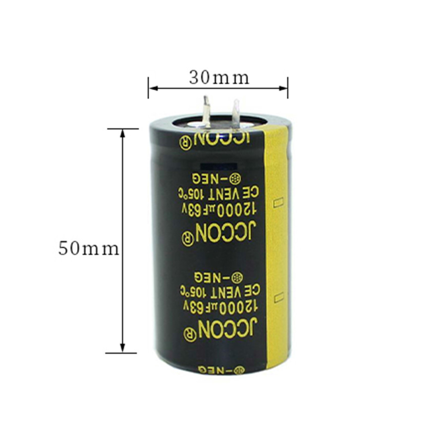 63v12000uf 63v Condensatore elettrolico in alluminio con tensione a pedale originale nuovissimo Specifiche: 30x50 502 63v12000uf 63v Condensatore elettrolico in alluminio con tensione a pedale originale nuovissimo Specifiche: 30x50 502