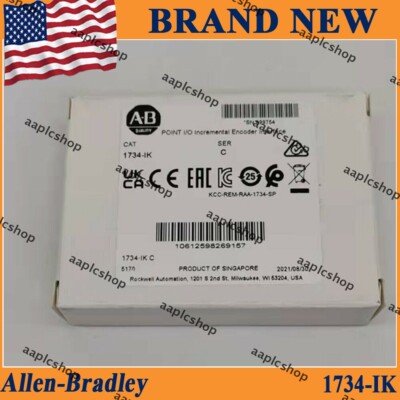 NEW PLC 1734-IK POINT I/O Incremental Encoder Interface AB 1734 IK US