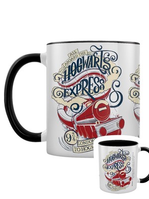 Harry Potter Becher an Bord schwarz farbig innen