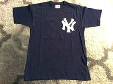 New York Yankees Alex Rodriguez Blue Player Shirt Youth Kids Large