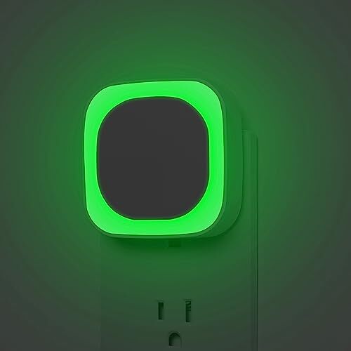 YUNLEX Presa di Luce Notturna con Sensore Crepuscolare, Luce Notturna (o0f)