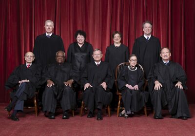 Last Ruth Bader Ginsburg United States Supreme Court PHOTO Roberts