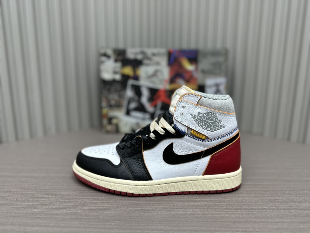 Size 9 - Jordan 1 Retro NRG x Union LA High Black Toe for sale