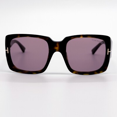 NEW TOM FORD RYDER-02 TF1035 52Y WOMEN SQUARE SUNGLASSES  display picture 1