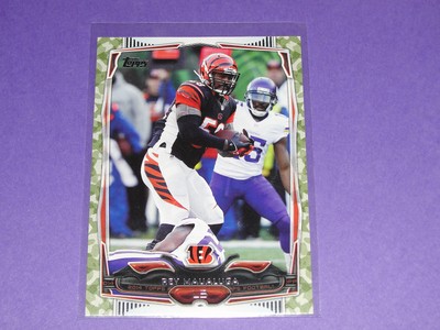 2014 Topps REY MAUALUGA #288 Camoflage SP/399 Cincinnati BENGALS - USC Trojans