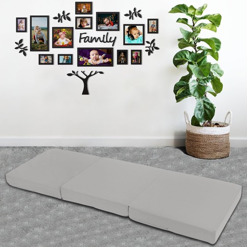 Colchón plegable cama Z reposapiés adulto puf silla y cama para dormir - Imagen 6 de 34