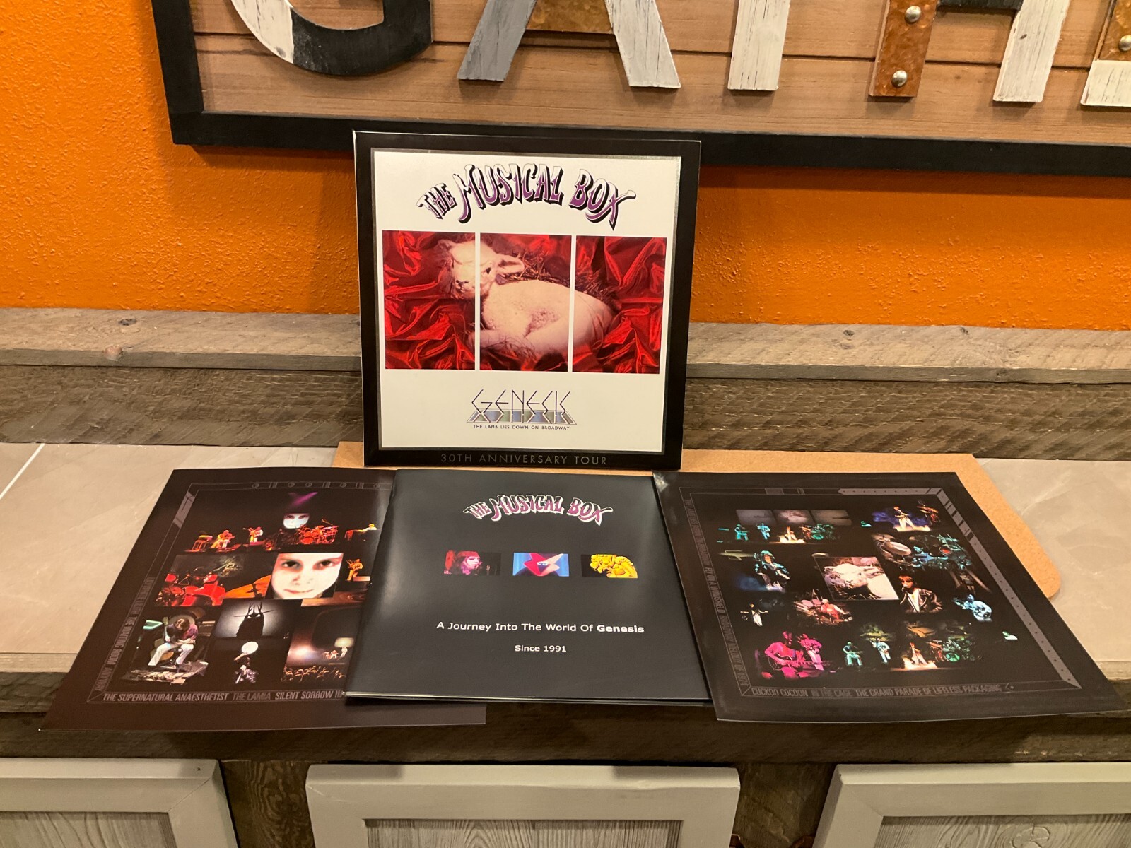 Musical Box Lamb Lies Down On Broadway 30th Anniversary Program Genesis eBay