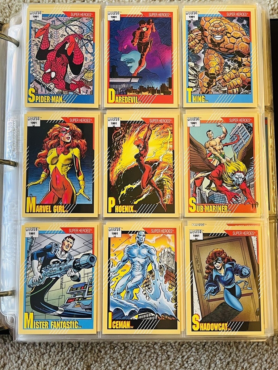 1991 Marvel Universe Series 2 Impel Trading Cards COMPLETE SET #1