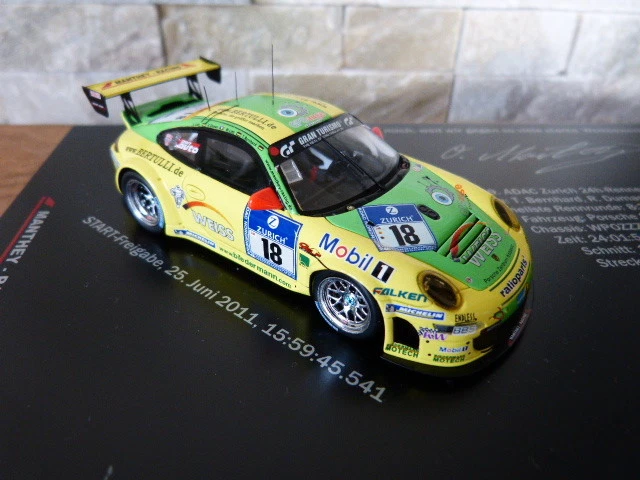 Porsche 911 GT3 Rsr Vittoria 24h Gara Nürburgring 2011 Manthey Sonderedition 1: - Immagine 2 di 4