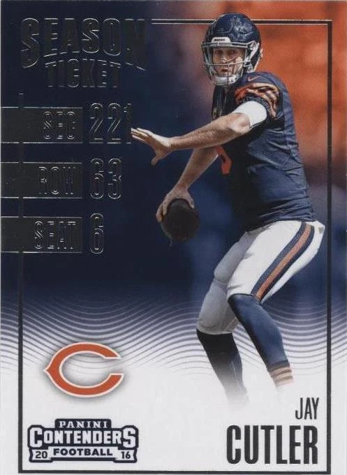 2016 Panini Contenders Jay Cutler #26