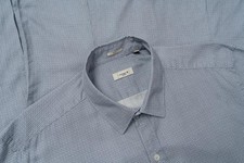 Men Himon shirt navy cotton 40/L/48