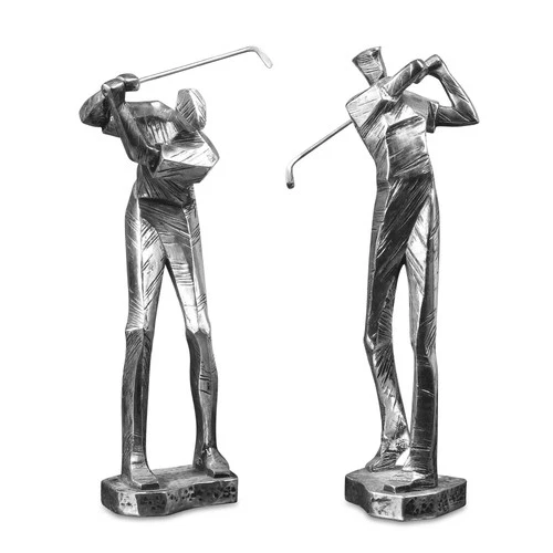 Practice Shot - 16 inch Statue (Set of 2) - 6.75 inches wide by 3.38 inches deep - Picture 1 of 3