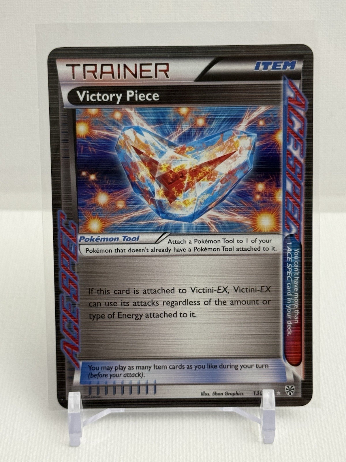 Pokemon Victory Piece 130/135 Plasma Storm ACE SPEC Holo Rare LP