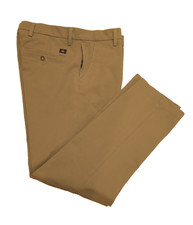 Dockers Smart 360 Flex 36 x 30.5" Men's Slim Fit Workday Khaki Pants Caramel/Tan