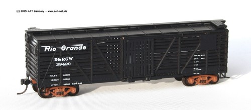 Walthers H0 932-2752 - 40´ Stockcar D&RGW #39429 (assembled); NEU & OVP | Zustand: Neu