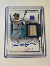 2025 Impeccable Lumber Signatures Holo Silver /25 Ivan Rodriguez Auto HOF