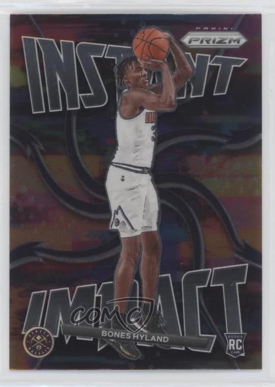 2021-22 Panini Prizm Instant Impact Bones Hyland #6 01sb